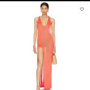Larisa Maxi Dress in Coral - Flook the label